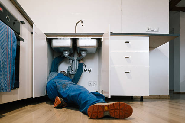 Professional Plumbing technician working in Gladys, VA